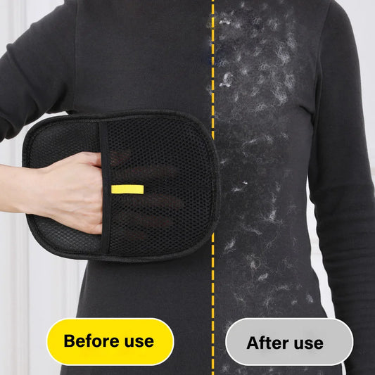 Fur-Free: Electrostatic Pet Hair Remover Gloves
