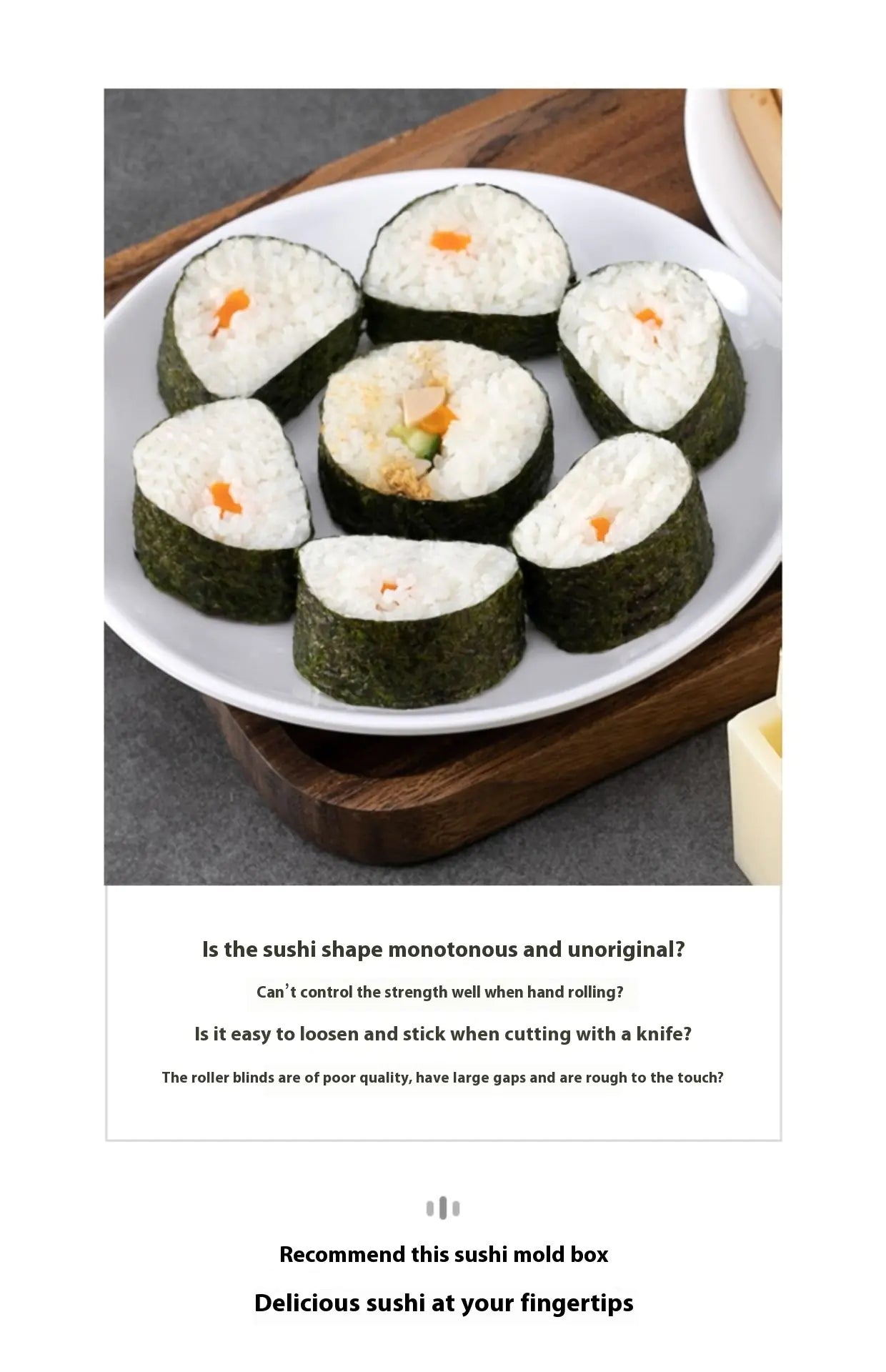 Sushi Rice & Nori Mold