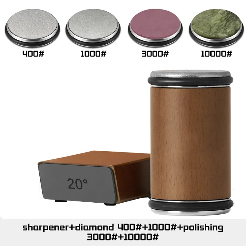 Razor Ready: Magnetic Rolling Knife Sharpener